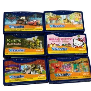 6 VTech VReader Learning Games